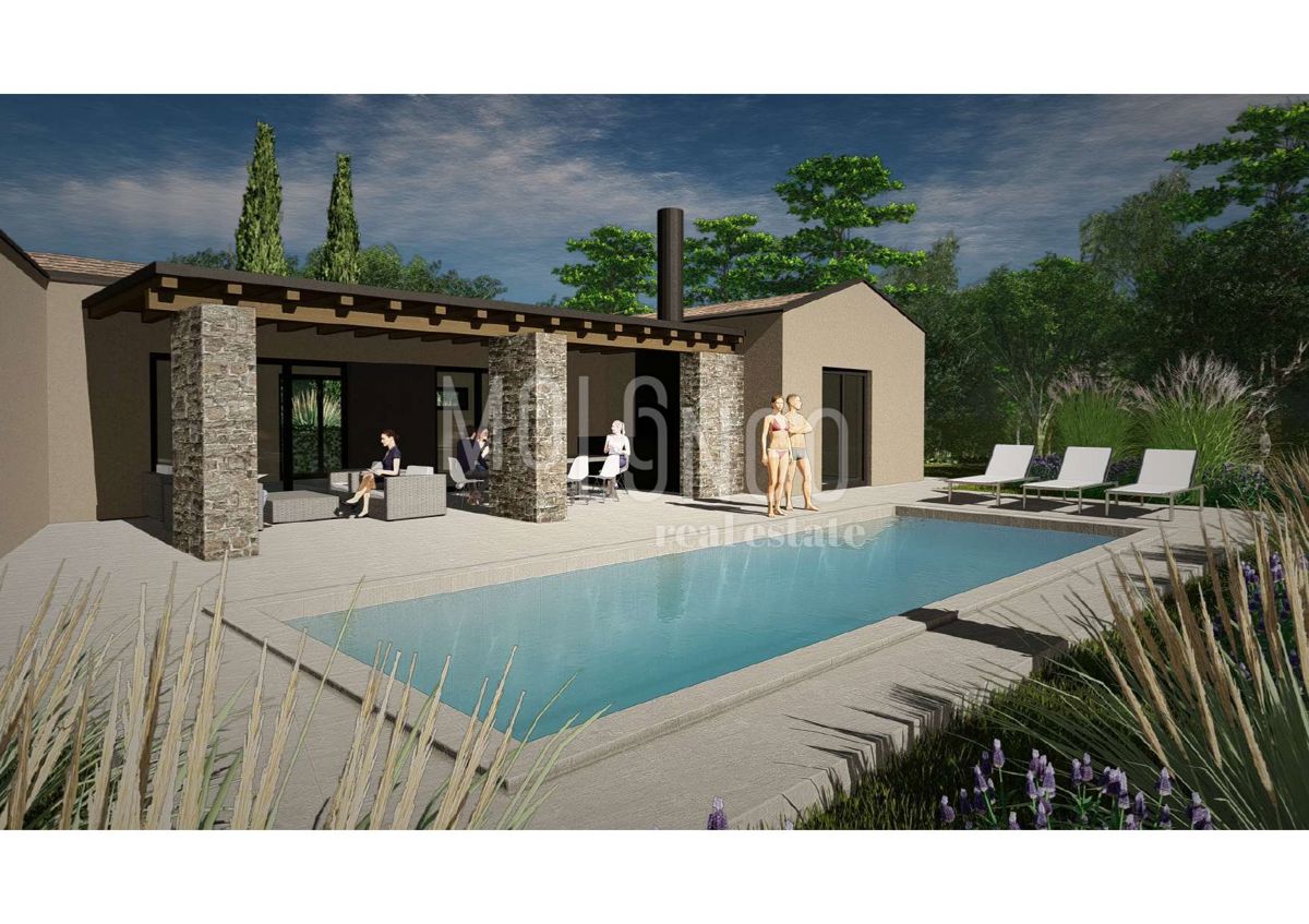 Zemljišče Gračišće, 1.384m2