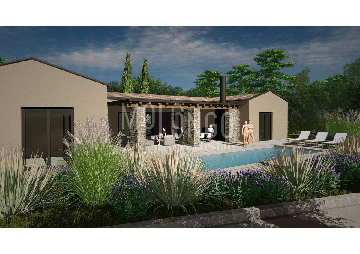 Zemljišče Gračišće, 1.384m2