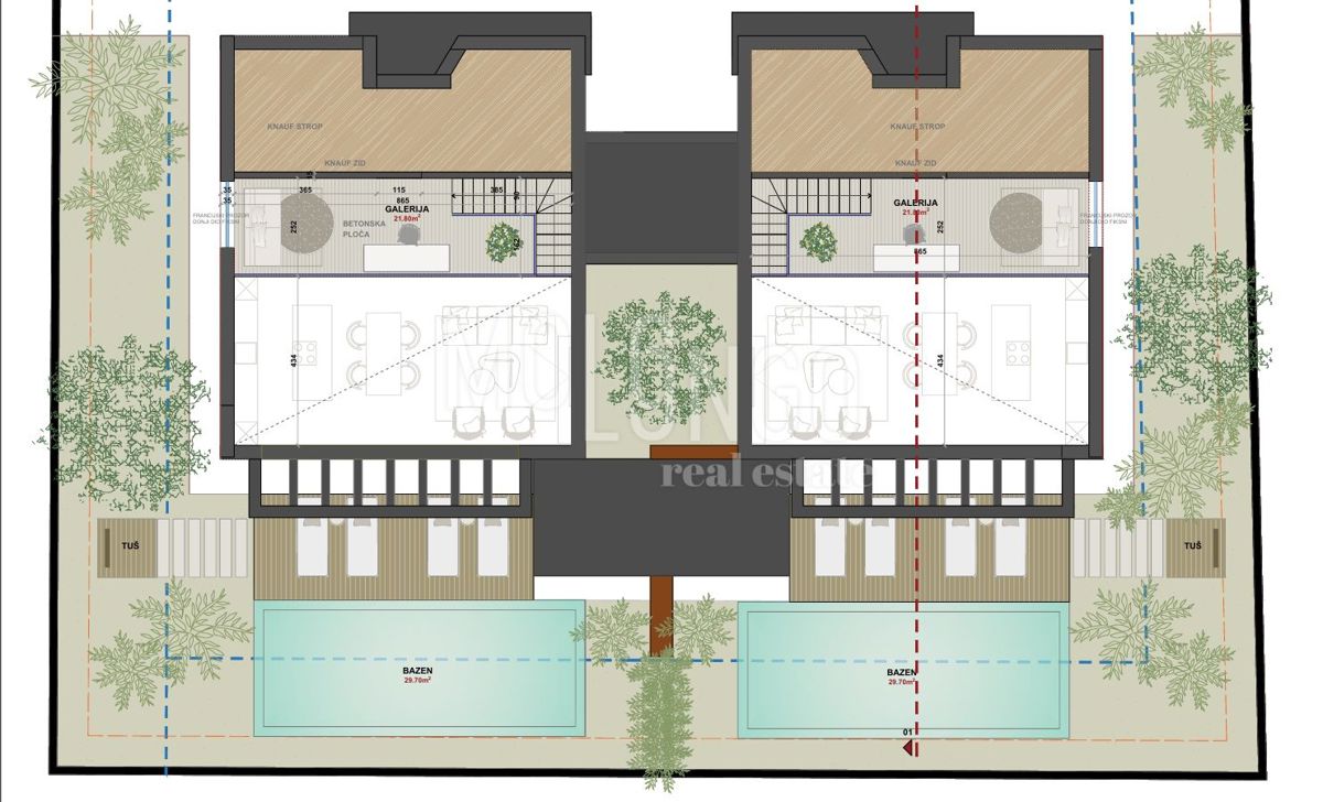 Hiša Gedići, Poreč, 91m2