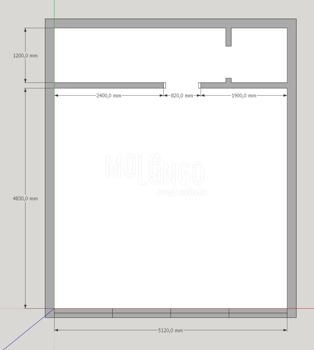 Poslovni prostor Pećine, Rijeka, 50,30m2