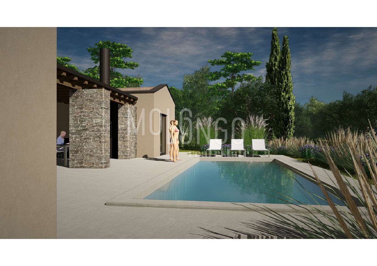 Zemljišče Gračišće, 1.384m2