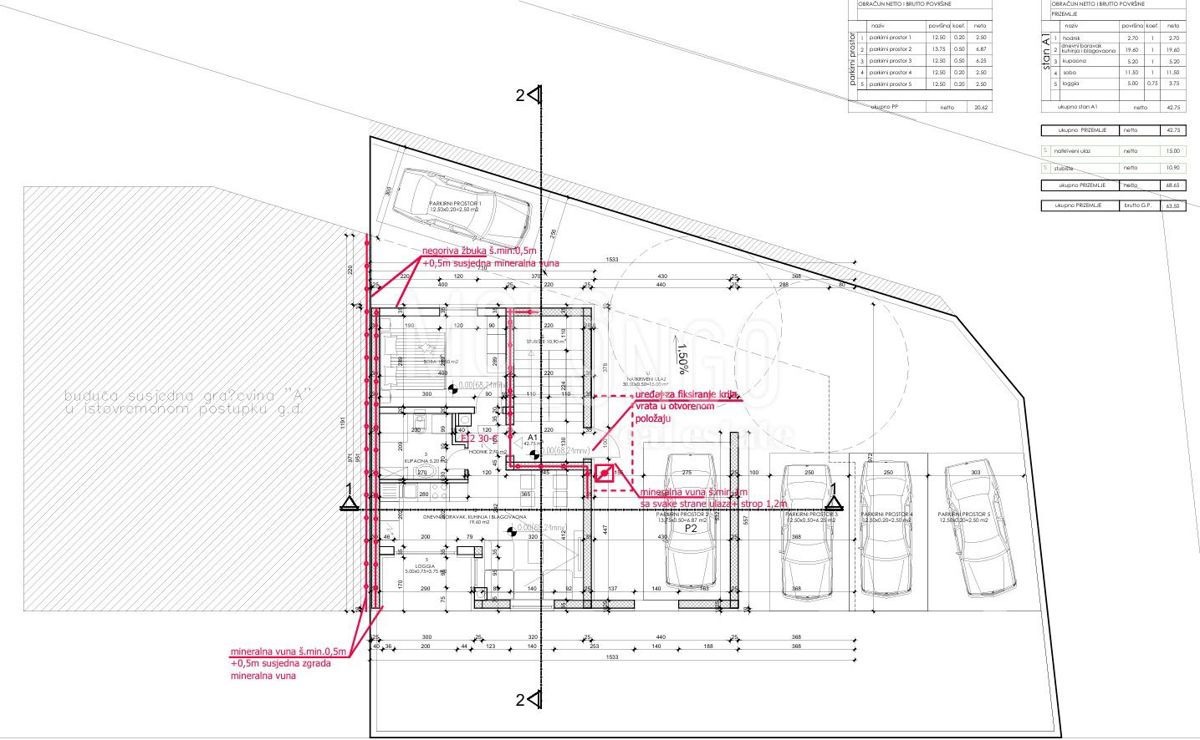 Stanovanje/apartma Centar, Pula, 42,75m2