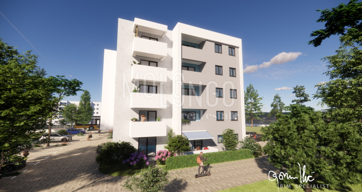 ISTRA, PULA - Novogradnja, stan 19 – 2. kat, 54,42 m²