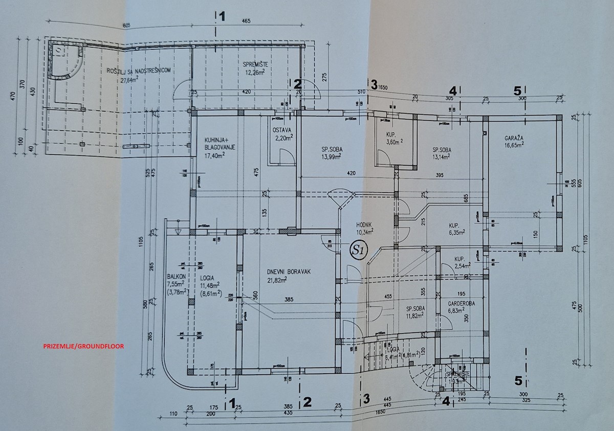 Vodice, lepa hiša s štirimi apartmaji