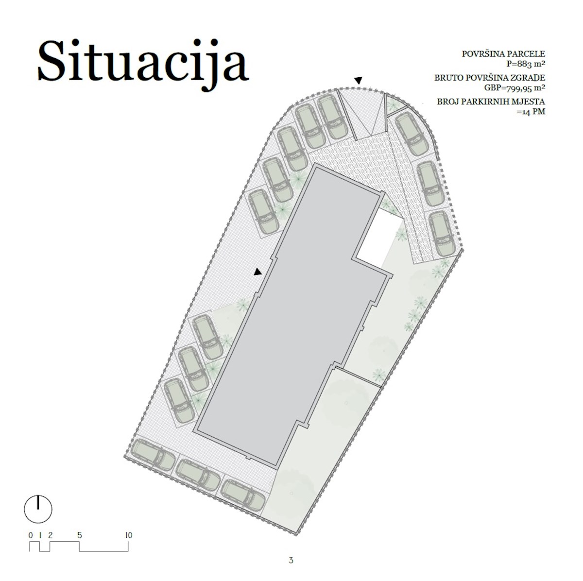 Vodice, stanovanje v novogradnji