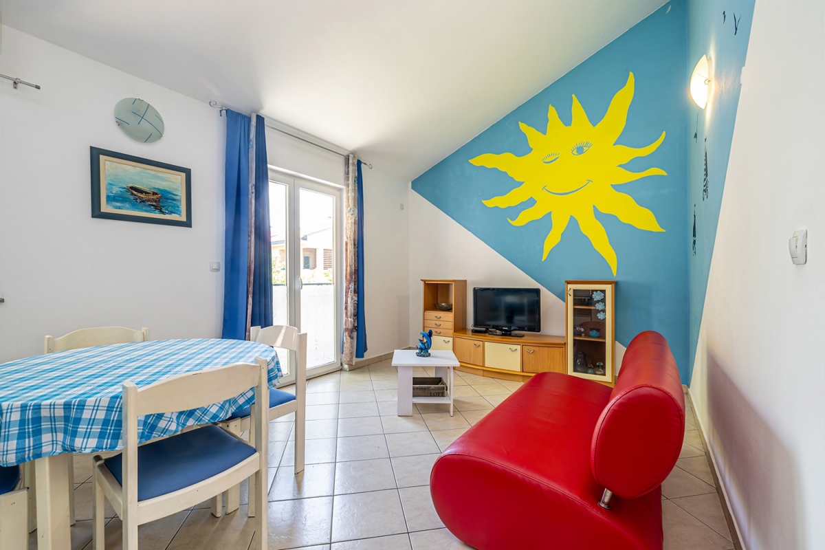 OTOK KRK, ŠILO - Apartma z eno spalnico in dnevno sobo