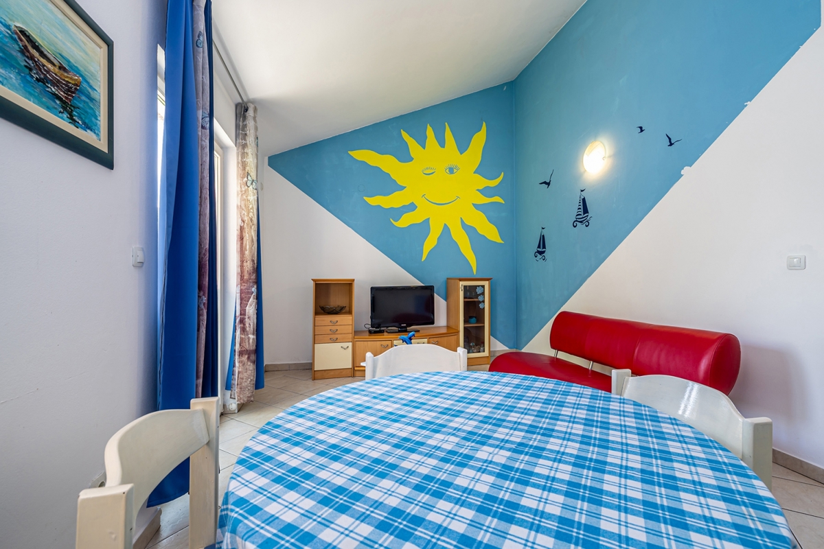 OTOK KRK, ŠILO - Apartma z eno spalnico in dnevno sobo