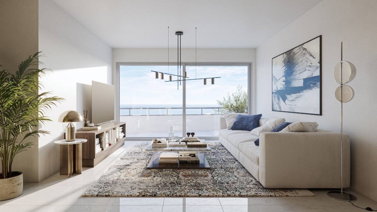 OTOK KRK - Luksuzni apartma v pritličju prva vrsta do morja 