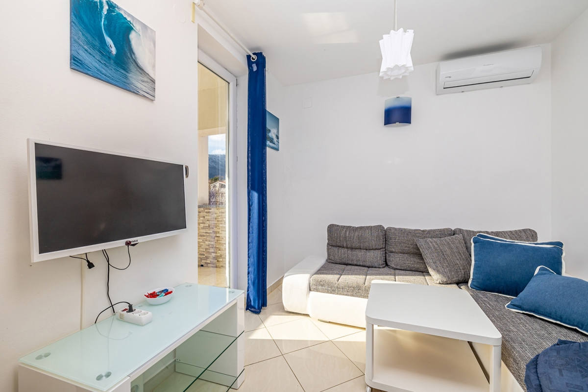 OTOK KRK, BAŠKA - Dvoetažni apartma s pogledom na morje