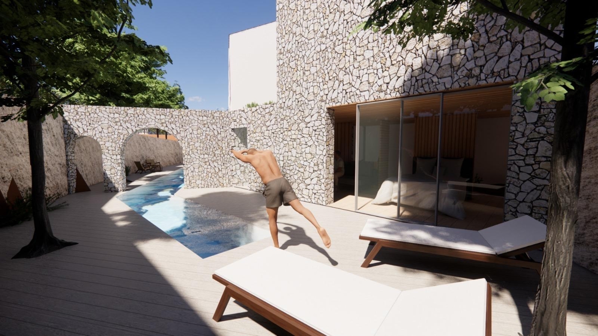 Hiša Risika, Vrbnik, 1m2