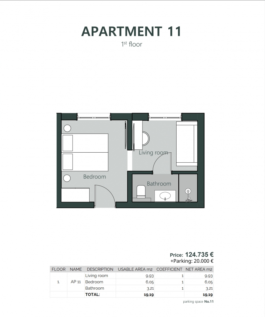 CRIKVENICA - Hotelski apartma idealen za varno naložbo