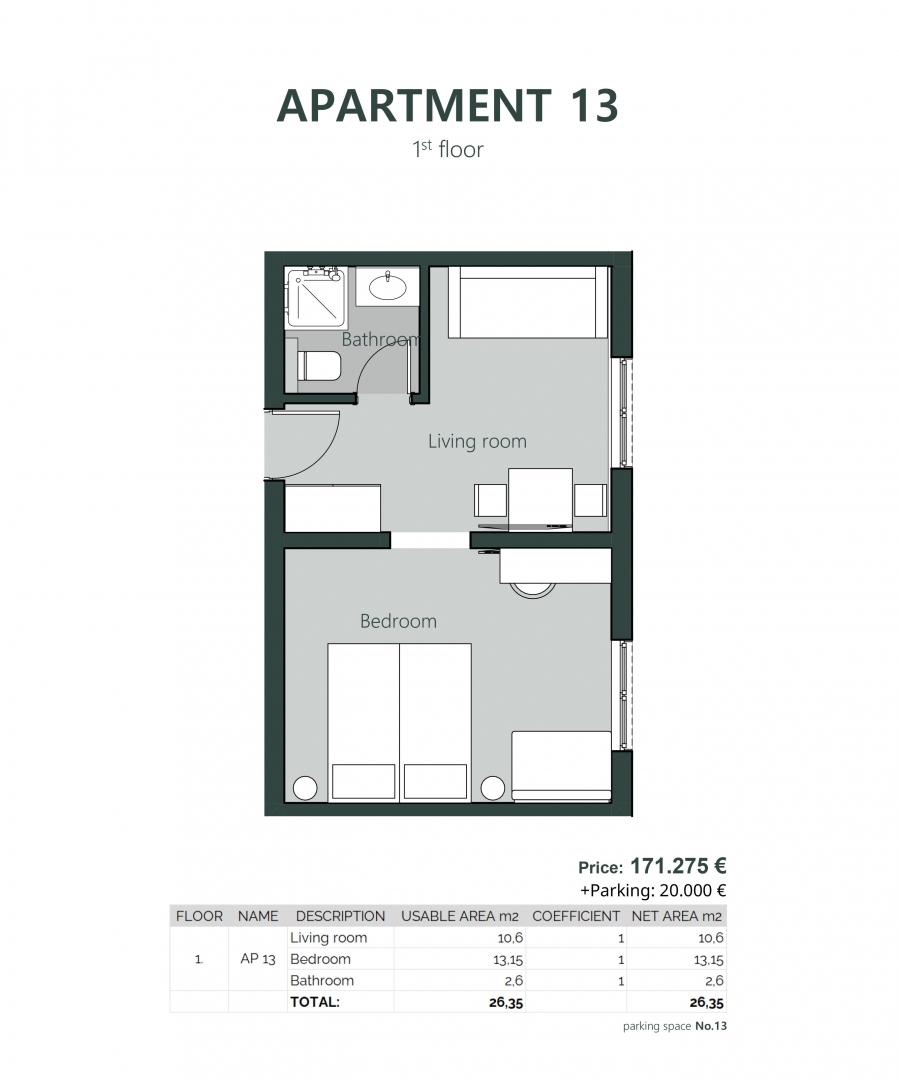 CRIKVENICA - Udoben hotelski apartma z dodatno sobo in wellness ponudbo