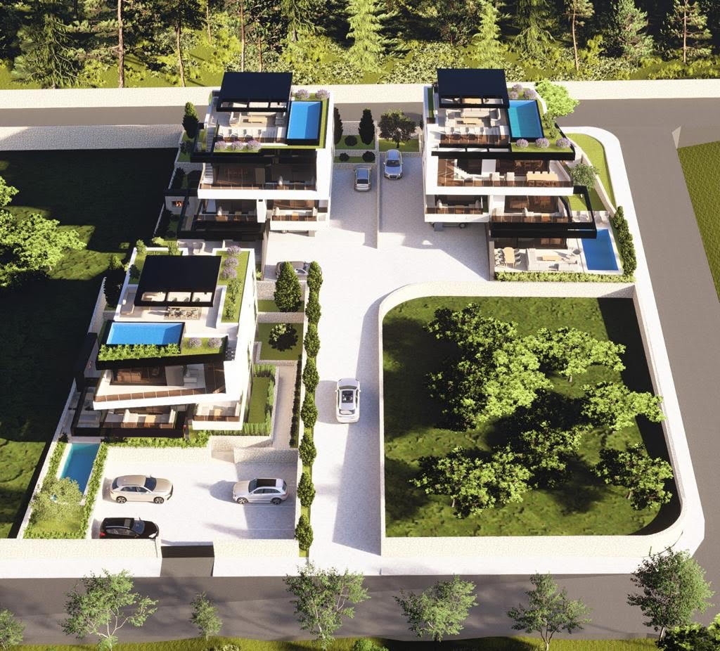 Mesto Krk - Luksuzni penthouse s panoramskim pogledom in bazenom
