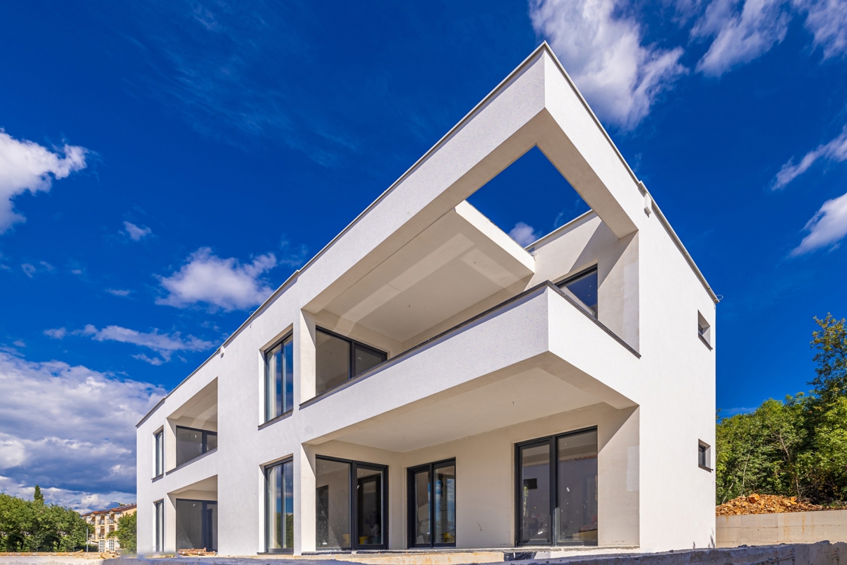 MALINSKA, OTOK KRK - Hiša dvojček z bazenom