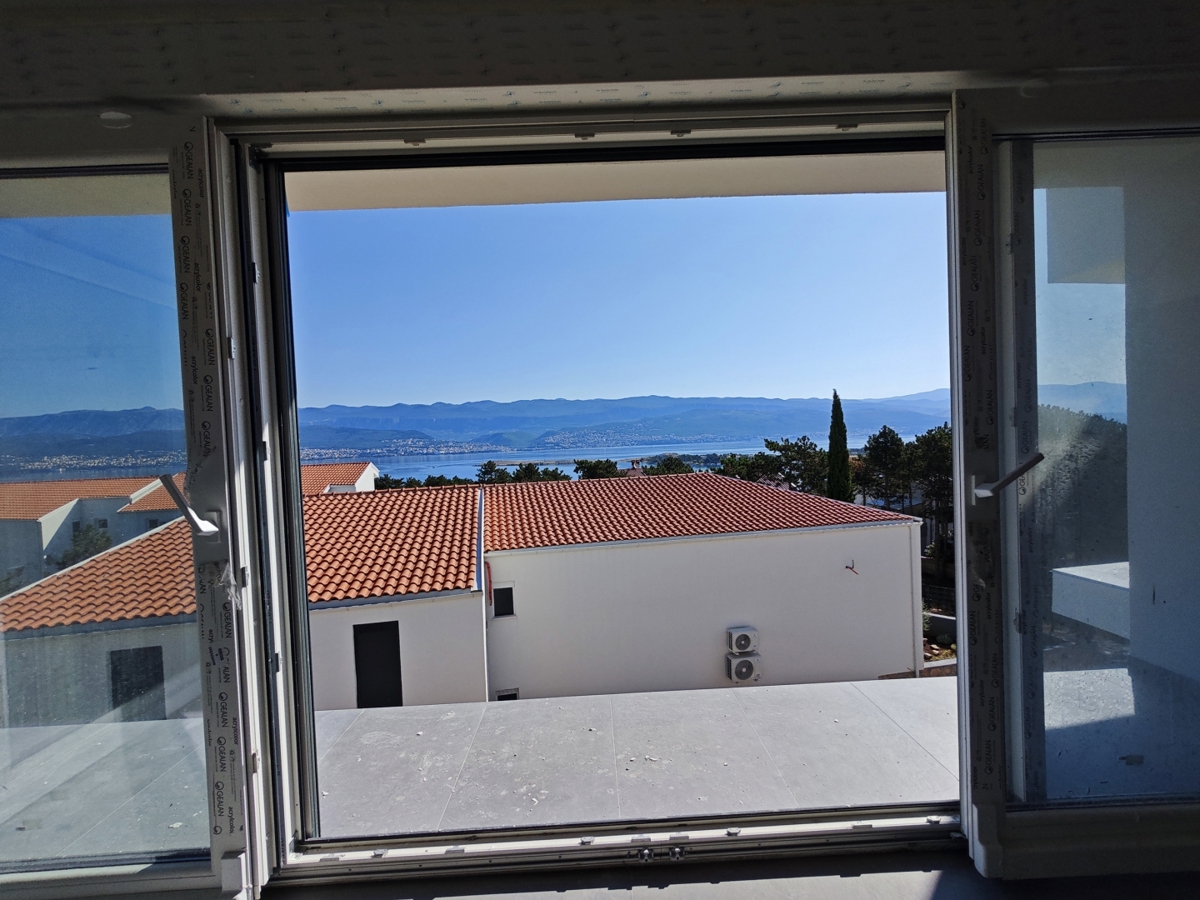 OTOK KRK, ŠILO - Penthouse s pogledom na morje