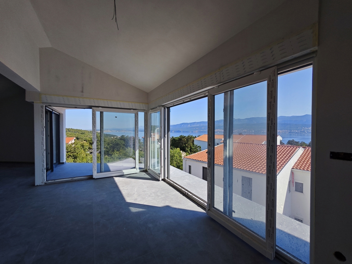 OTOK KRK, ŠILO - Penthouse s pogledom na morje