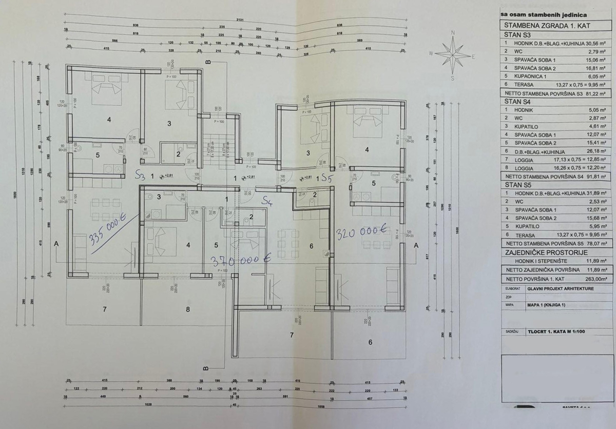 ISTRA, NOVIGRAD - Dvosobno stanovanje s pogledom na morje