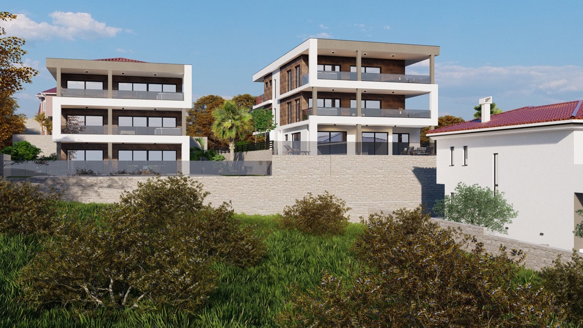 OTOK KRK, VRBNIK - Luksuzno stanovanje v prvem nadstropju