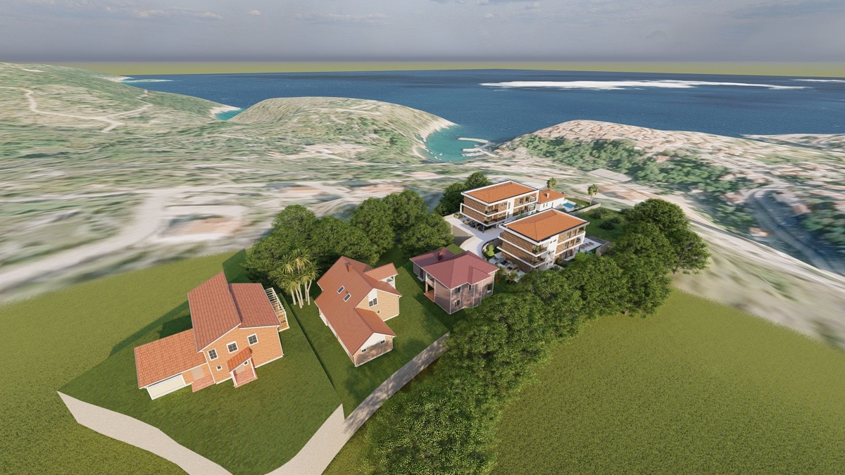 OTOK KRK, VRBNIK - Luksuzno stanovanje v prvem nadstropju