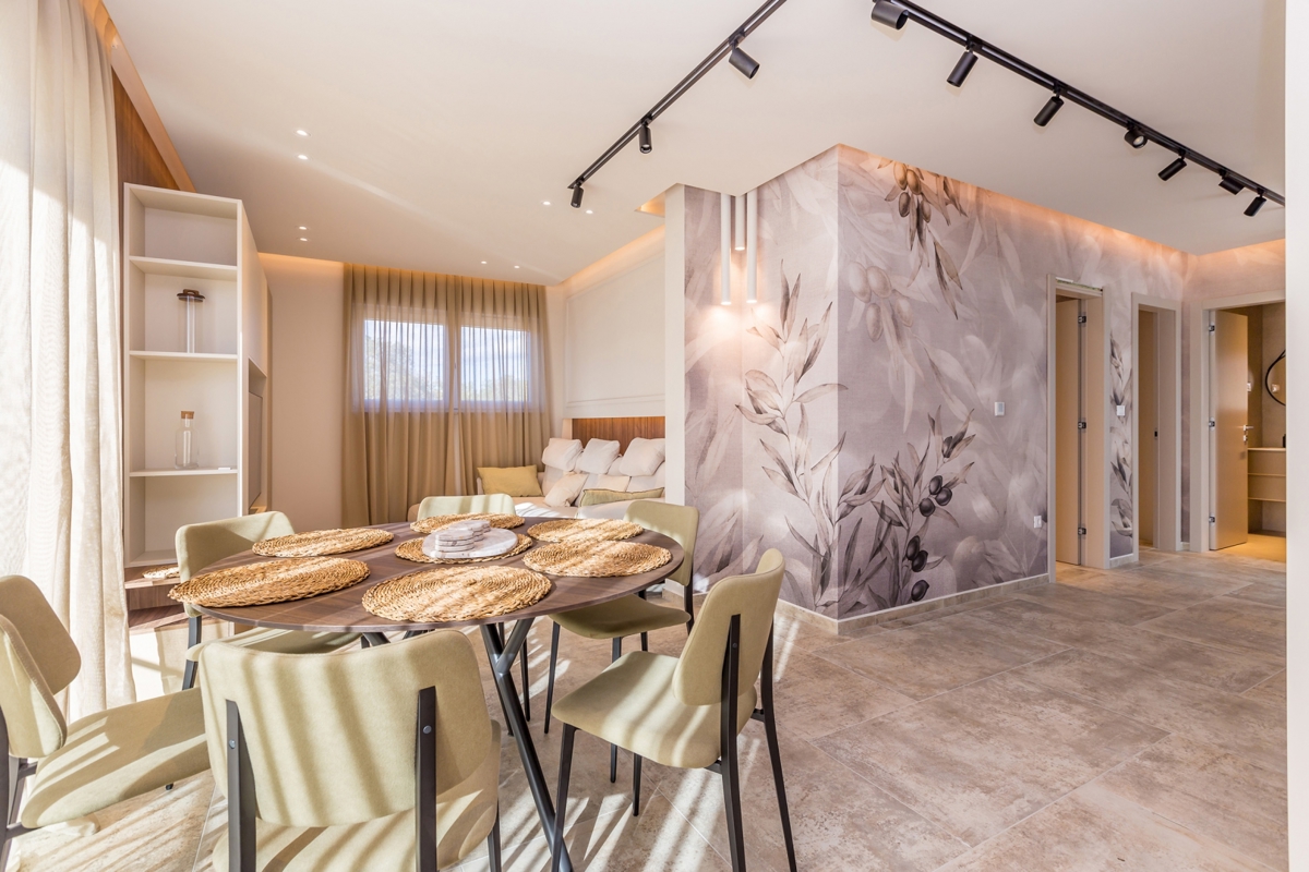OTOK KRK, NJIVICE - Luksuzni dvonadstropni apartma s strešnim bazenom in pogledom na morje