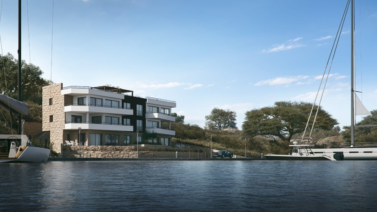 OTOK KRK - Penthouse prva vrsta do morja 