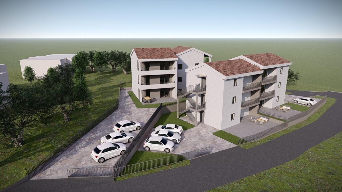 OTOK KRK, zaliv Soline - Apartma v prvem nadstropju