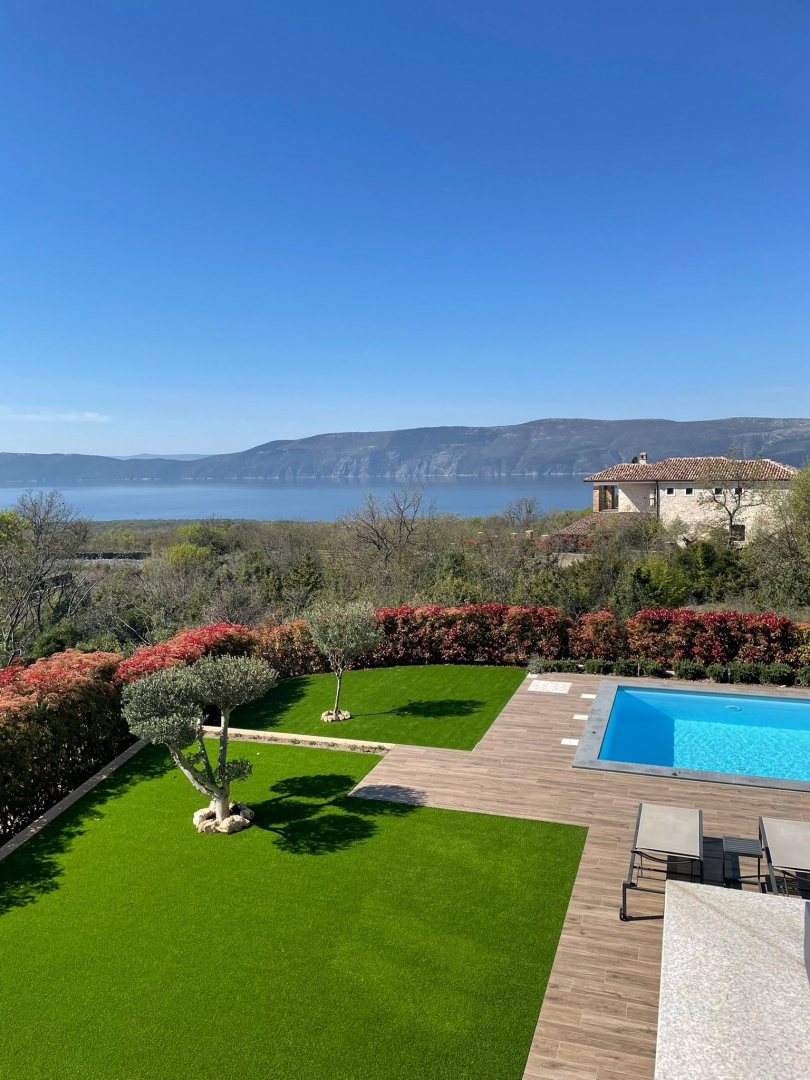 OTOK KRK, LINARDIĆI - Luksuzna vila z odprtim pogledom na morje