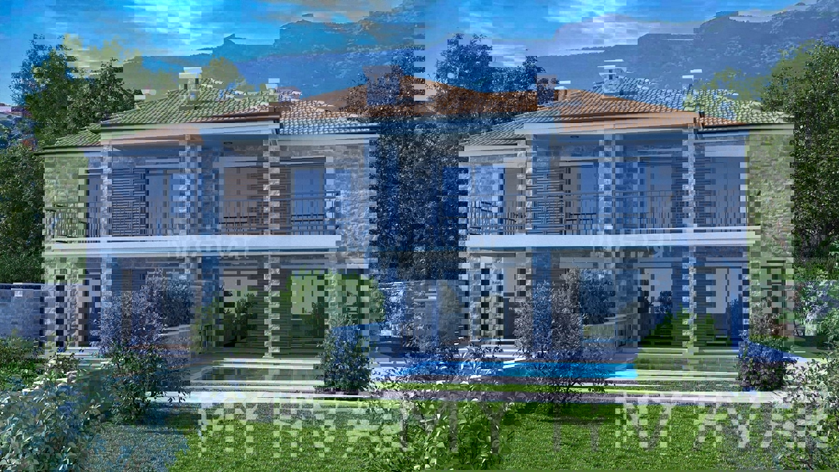 Gradbeno zemljišče z idejno zasnovo v Vrisniku