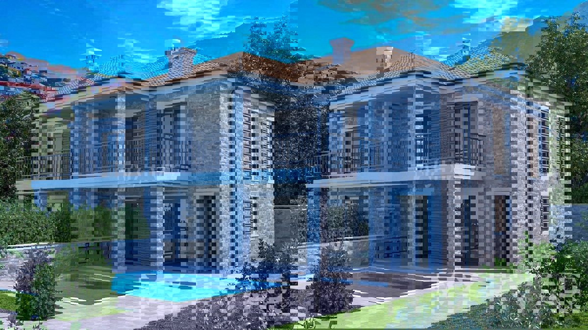 Gradbeno zemljišče z idejno zasnovo v Vrisniku