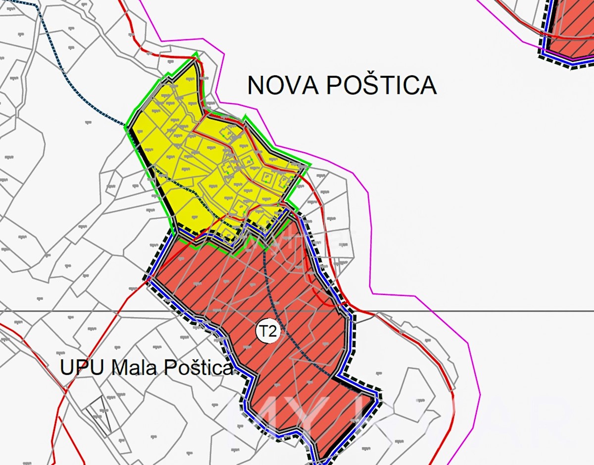 T2 Gradbena cona v Vitarnji