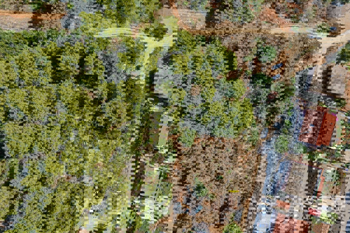 Gradbeno zemljišče s pogledom na morje