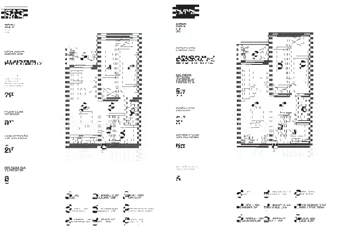 Novozgrajena stanovanja s parkirnim mestom v Vrboski
