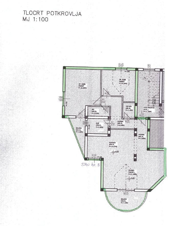 Vodice - Opremljeno udobno stanovanje 250 m od plaže