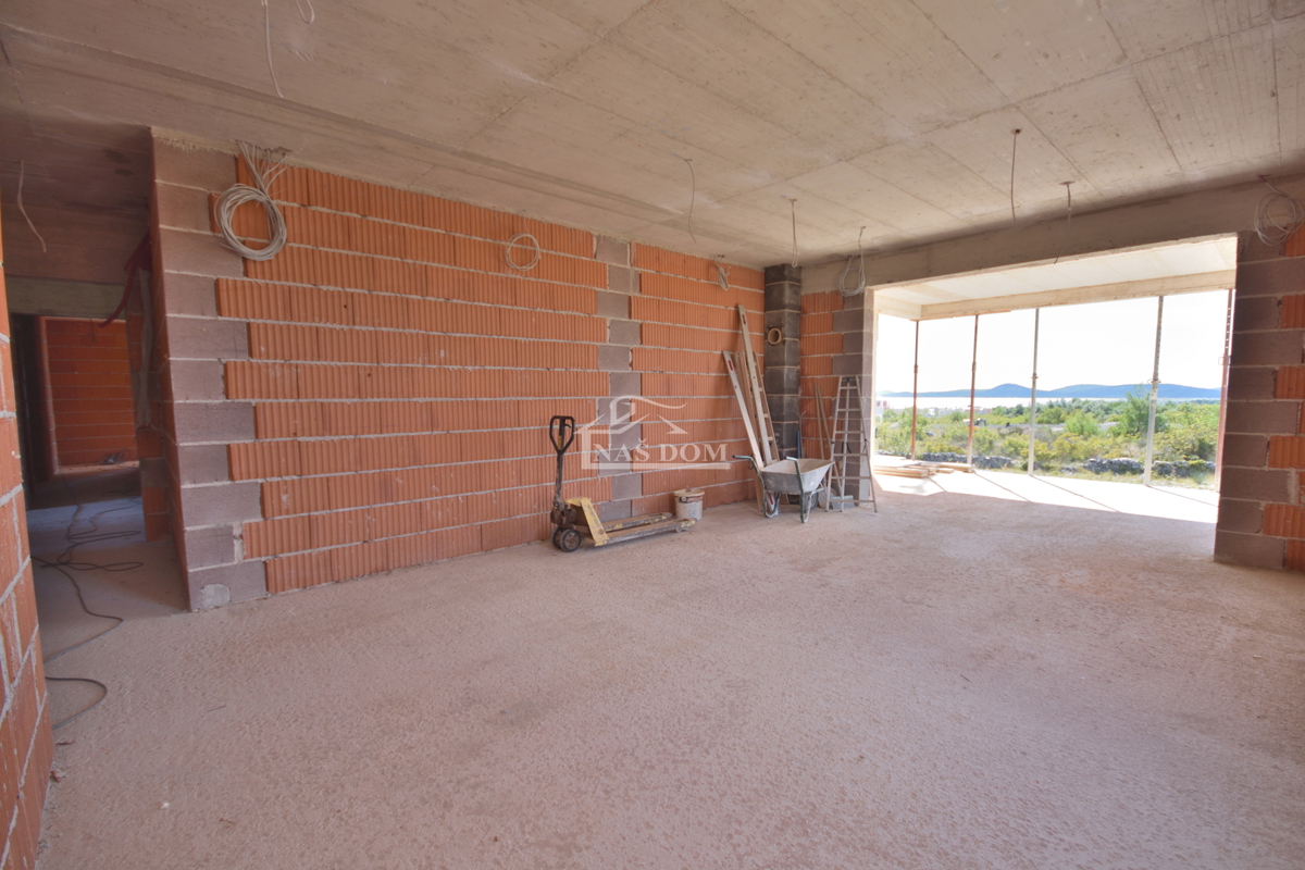 Vodice - Stanovanje S4, I. nadstropje, pogled na morje - Novogradnja