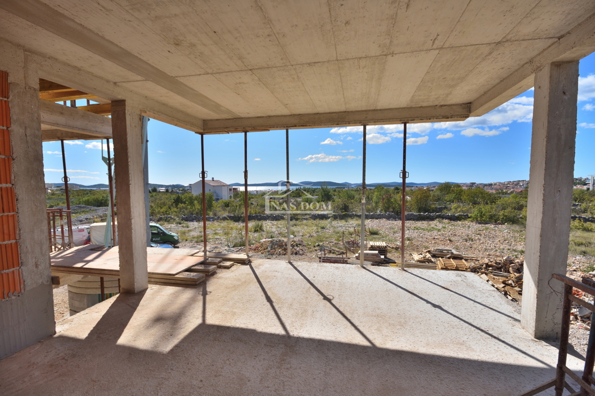 Vodice - Stanovanje S4, I. nadstropje, pogled na morje - Novogradnja