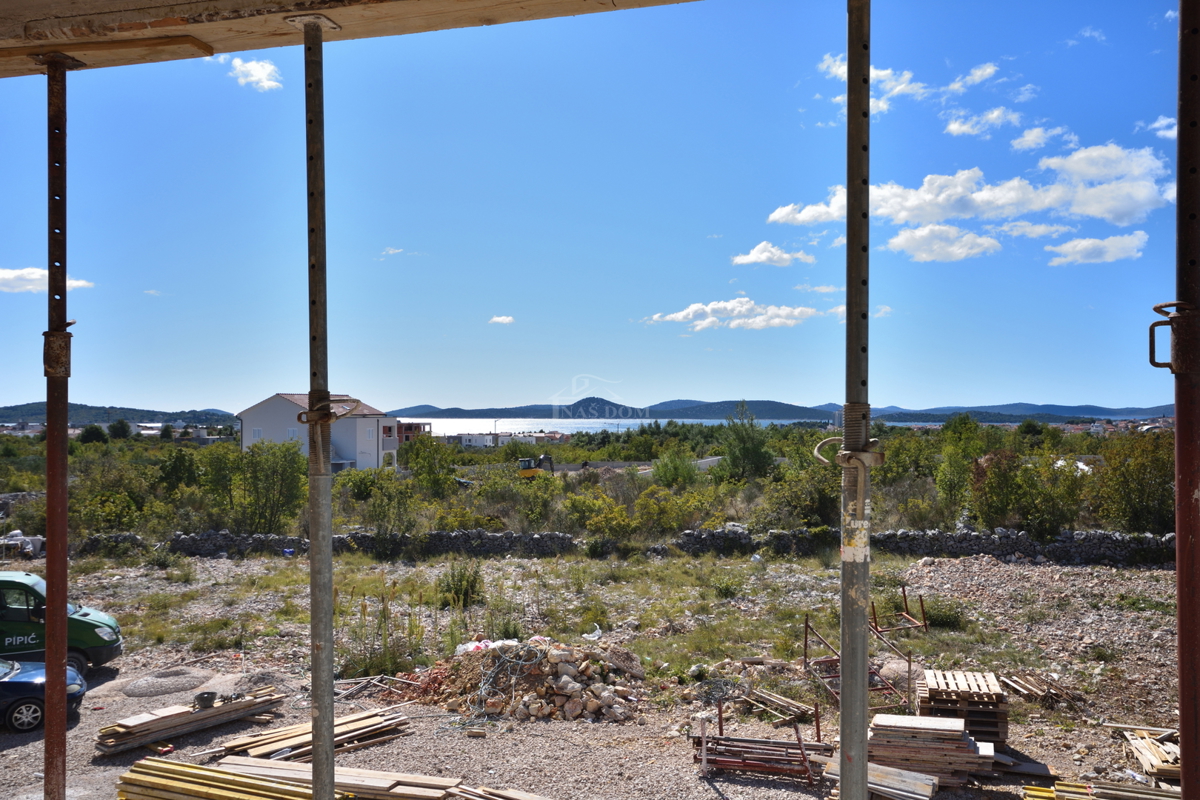 Vodice - Stanovanje S4, I. nadstropje, pogled na morje - Novogradnja