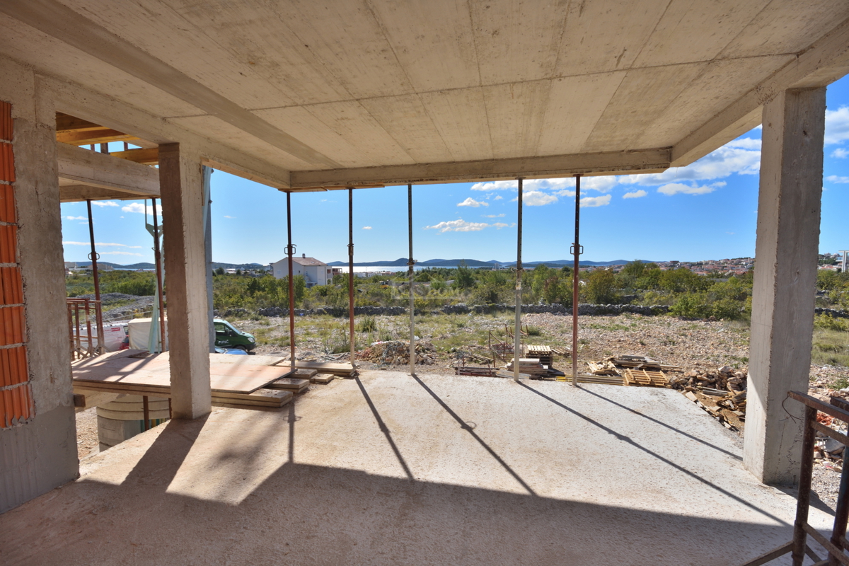 Vodice - Stanovanje S4, I. nadstropje, pogled na morje - Novogradnja