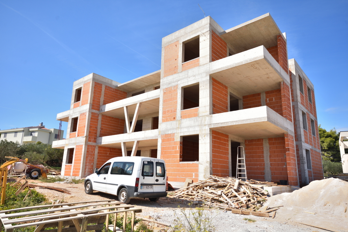 Vodice - Stanovanje S5 v novogradnji, z razgledom na morje