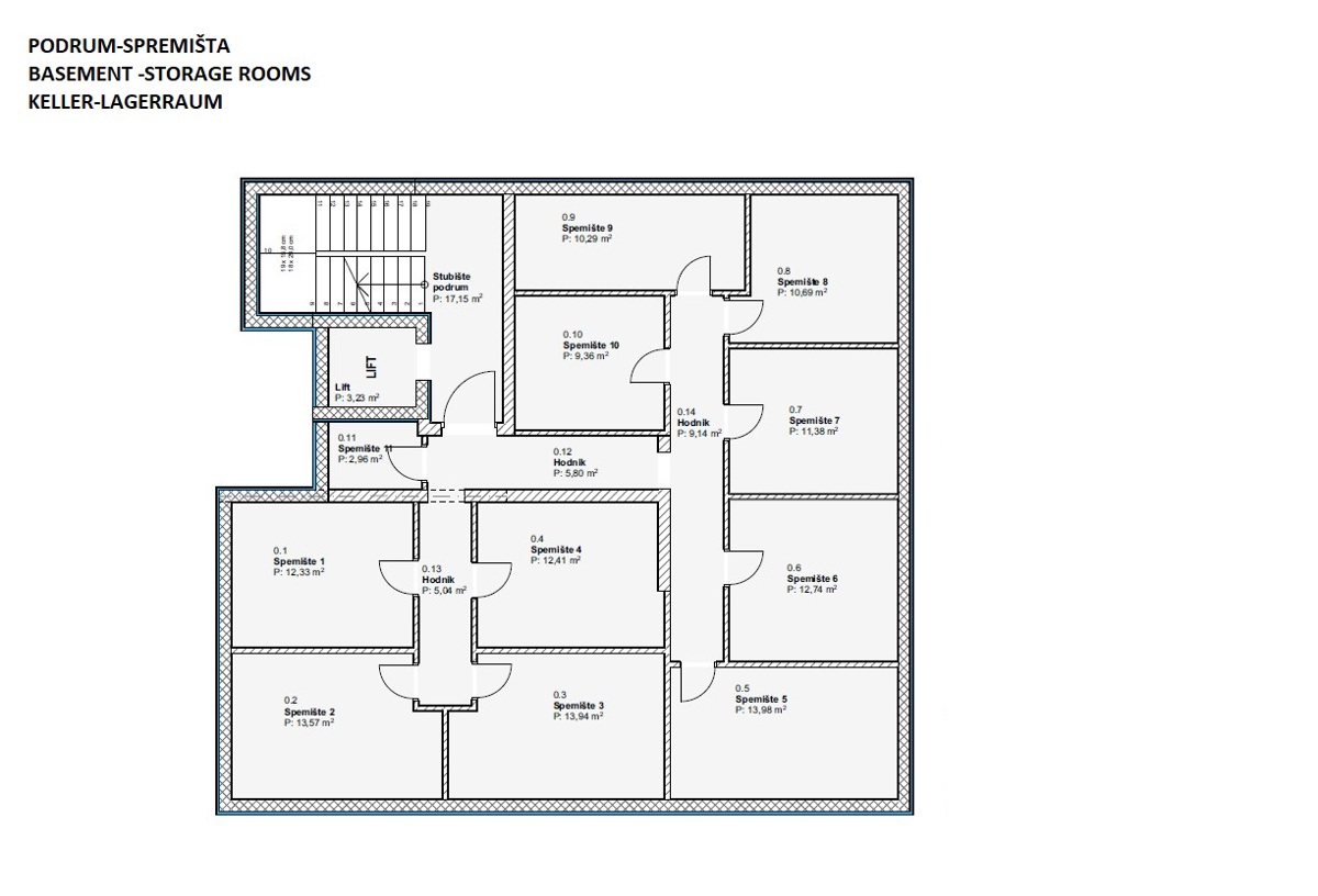 Vodice - S7 Stanovanje s tremi spalnicami, panoramski pogled na morje, novogradnja