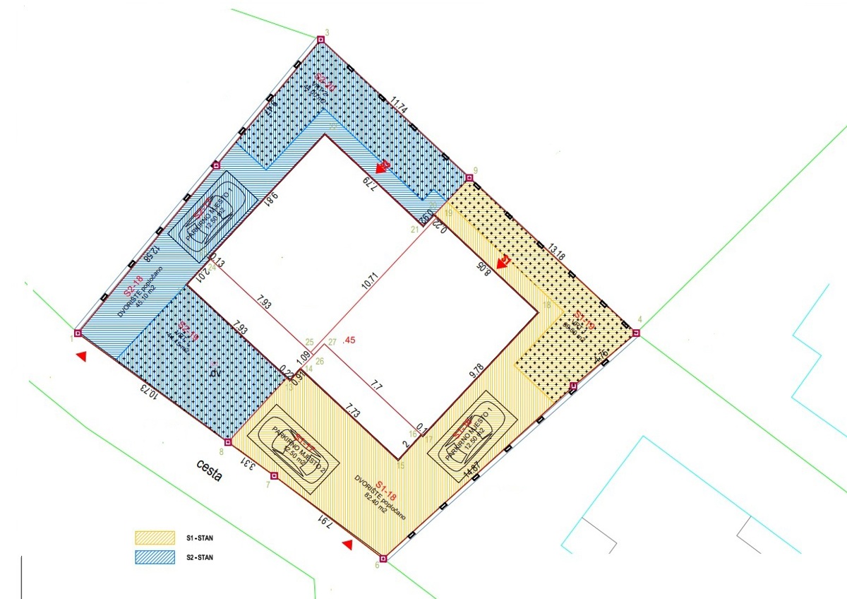Vodice - NOVOGRADNJA S2 dvojna hiša v bližini plaže