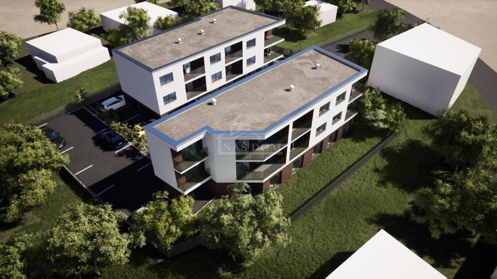 Vodice, Srima - NOVOGRADNJA S2 stanovanje 1. nadstropje, 20 m od plaže