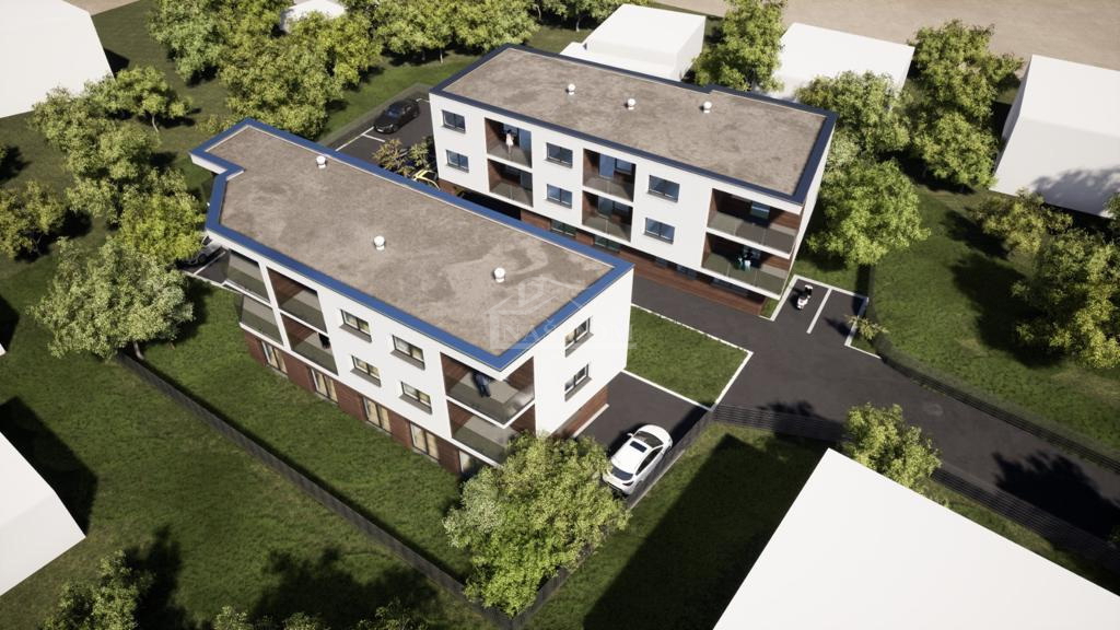 Vodice, Srima - NOVOGRADNJA S2 stanovanje 1. nadstropje, 20 m od plaže