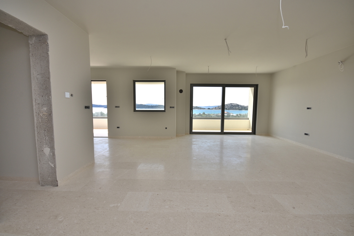 Tribunj - S6 stanovanje s pogledom na morje, 107,5 m2, 400 m od plaže