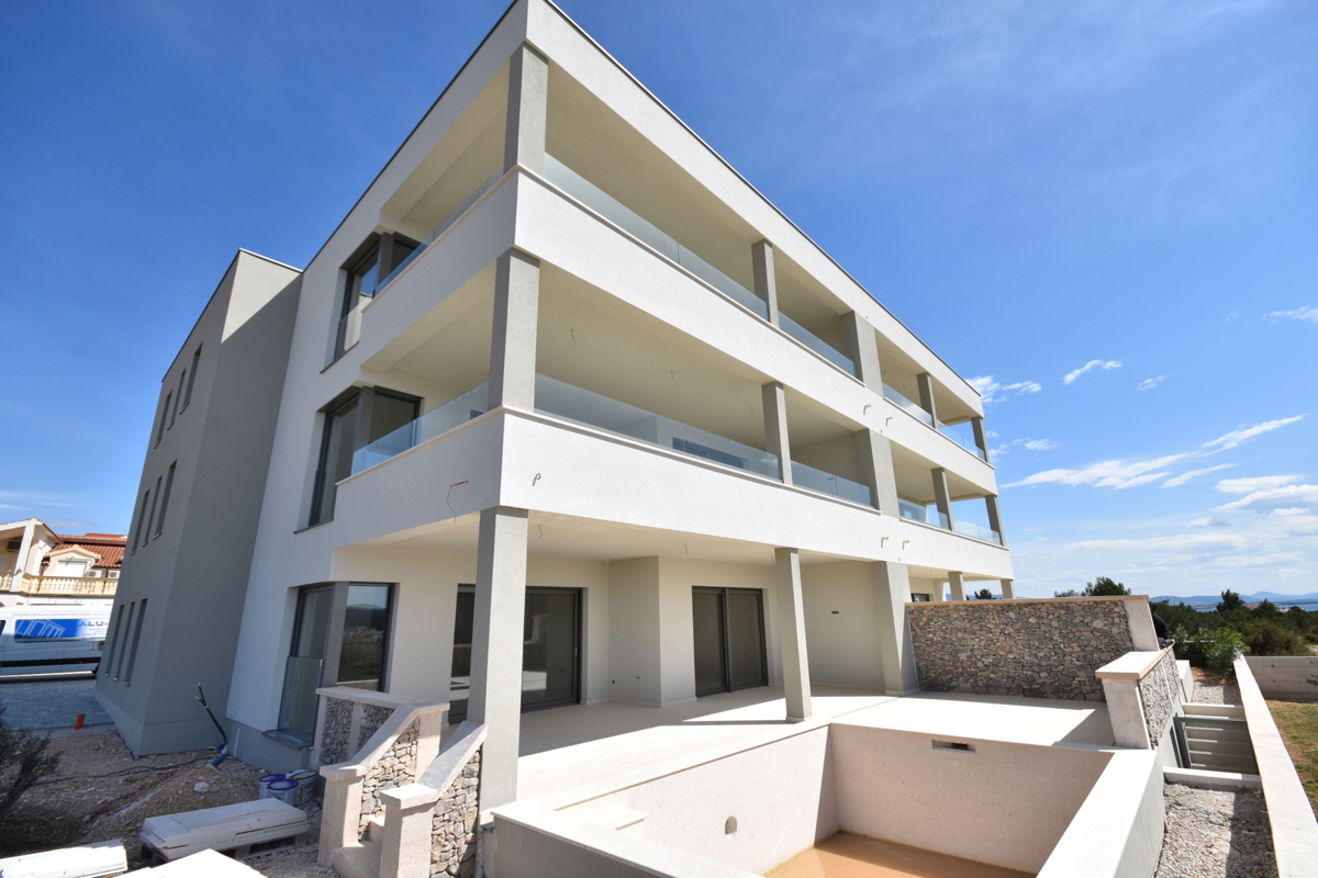Tribunj - S6 stanovanje s pogledom na morje, 107,5 m2, 400 m od plaže