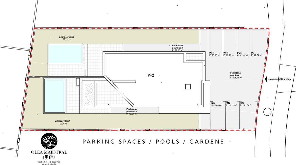 Impresiven penthouse s panoramskim pogledom na morje – Luksuzna novogradnja v Vodicah