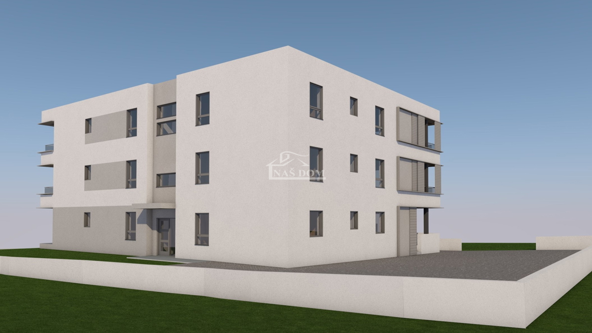 Vodice - Stanovanje S5, 1. nadstropje, pogled na morje - PRILOŽNOST