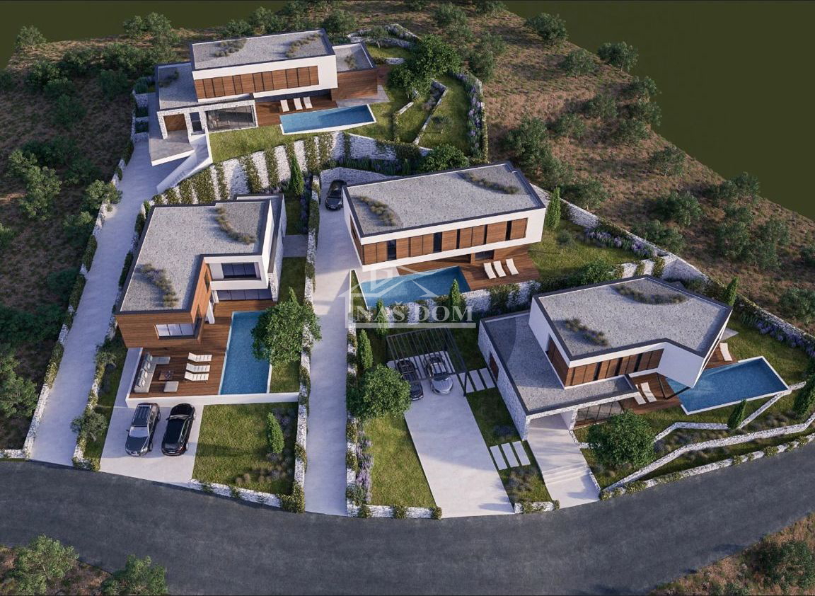 Ekskluzivna vila &quot;1&quot; s panoramskim pogledom na morje in otočje