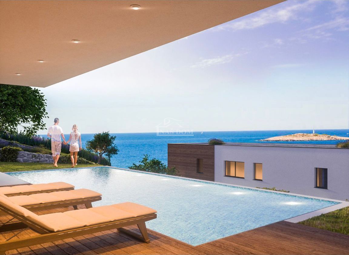 Ekskluzivna vila "1" s panoramskim pogledom na morje in otočje