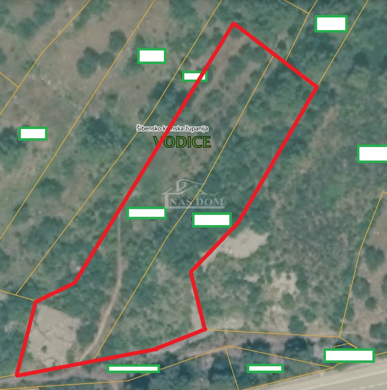 Vodice – Gradbeno zemljišče 3.772 m²