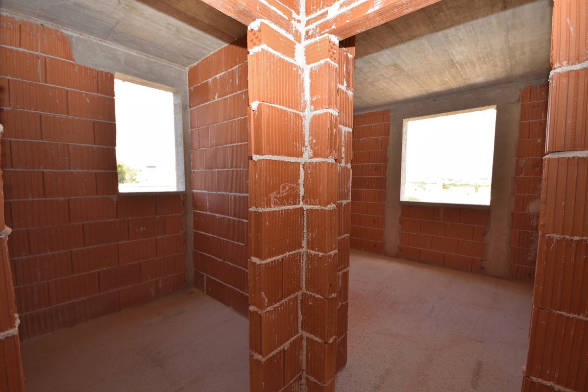 Stanovanje S9 v Vodicah – novogradnja, 2. nadstropje, pogled na morje, 77,8 m², mirna lega